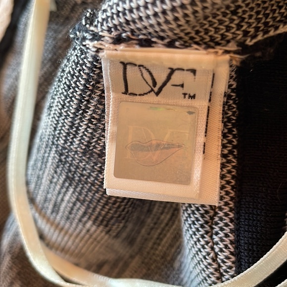 DVF Kennie Crochet Tie-Waist Dress - Picture 5 of 8